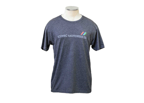 "Live Iconic/Ride Iconic" T-Shirt - Men's (Gray)