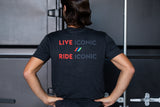 "Live Iconic/Ride Iconic" T-Shirt - Men's (Gray)