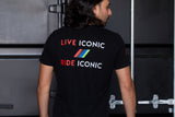 "Live Iconic/Ride Iconic" T-Shirt With Mithos - Men's