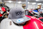 Iconic Motorbikes (Gray) FlexFit Hat