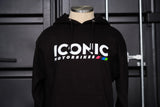 Iconic Motorbikes Hoodies (Black - Heavyweight)