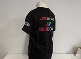 "Live Iconic/Ride Iconic" T-Shirt With Mithos - Men's